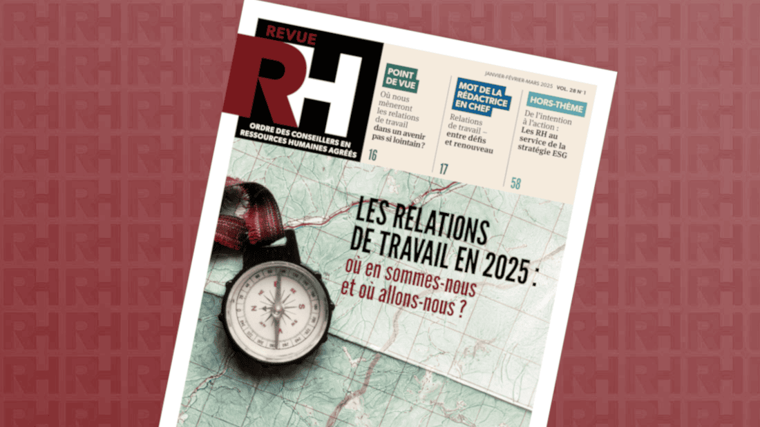 Télécharger la revue RH 28 no 1
