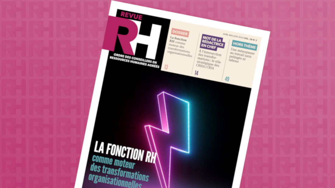 Télécharger la revue RH 28 no 1
